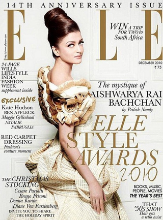 Illustration for article titled Did Elle Lighten Aishwarya Rai Bachchan's Skin on Indian Cover?